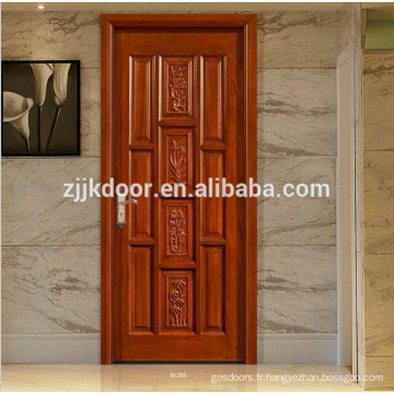 JK-M205 Portes d&#39;entrée en bois américaines / placage Eooden Flush Doors